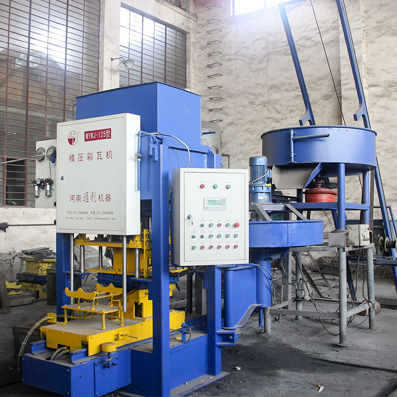 水泥制瓦機制瓦所需原材料，生產工藝流程